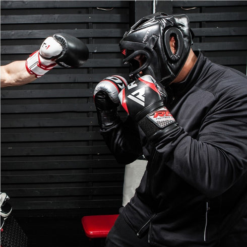 RDX T1 COMBOX FULL FACE HEAD GUARD/Blk-2